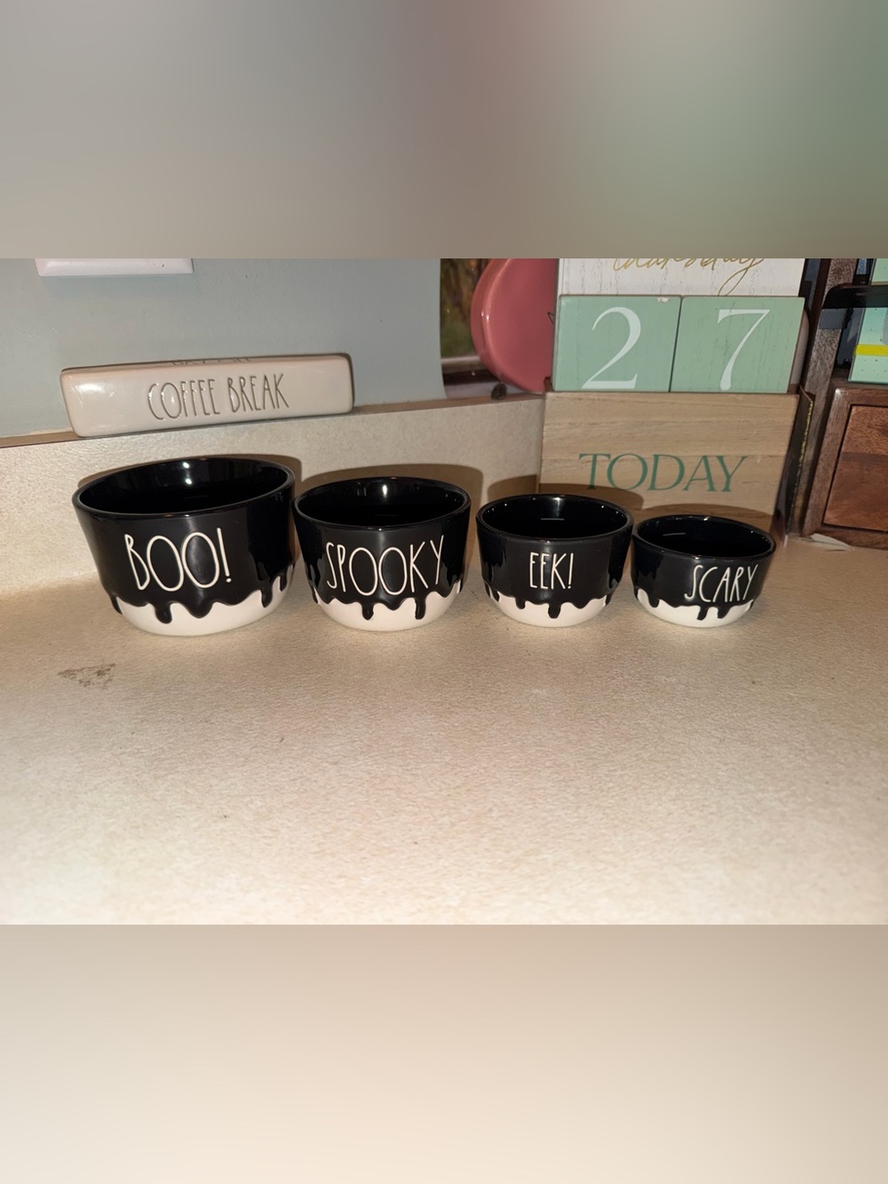 Rae Dunn Halloween measuring cups - yes